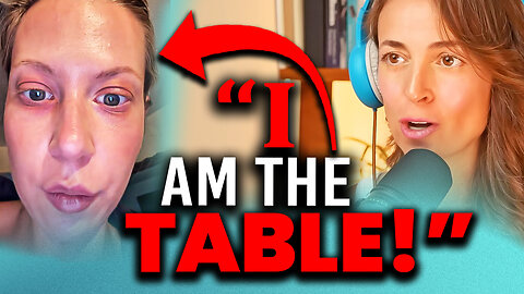 She Says Her Job Is To Look Good & Your Job Is EVERYTHING Else - Jed RUINS Her "I Am the Table" Math