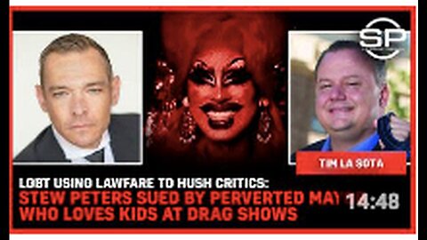 "Stew Peters Sued by Mayor Accused of Inappropriateness at Drag Shows for Kids"