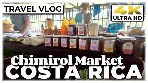 Market Tour Chimirol, Costa Rica 🦋 Eco Vibes Under Chirripó Mountain #costarica #travelvlog