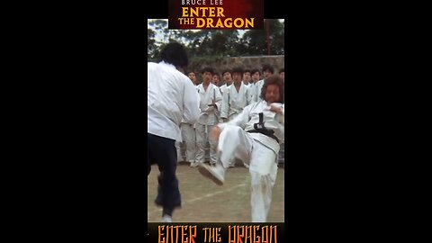 Cross kick Studio Films Bruce Lee Enter the Dragon