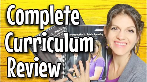 IEW Curriculum Review: Introduction to Public Speaking