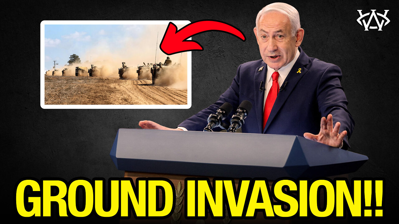 Netanyahu CONFIRMS Gaza Ground Invasion to OUST Hamas