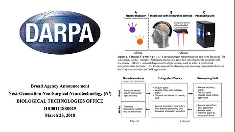 DARPA adviser admits publicly that DARPA has officially achieved non-surgical brain control.