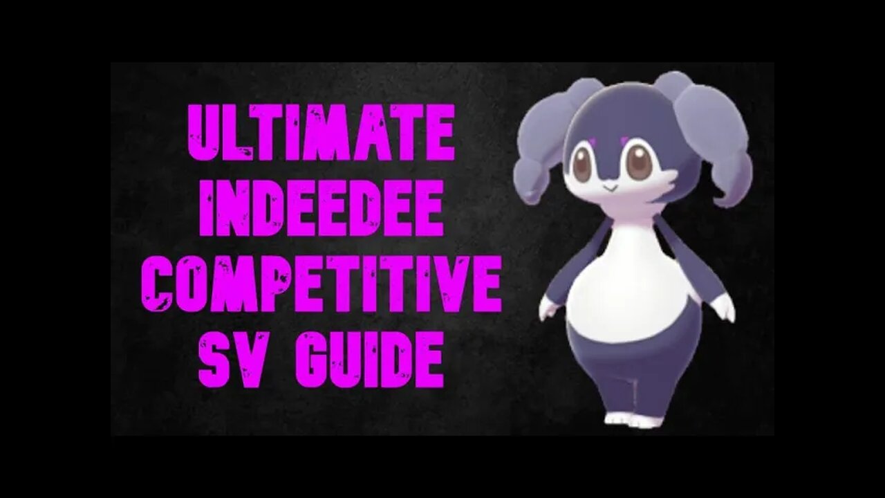 ✨How To Use Indeedee! VGC Competitive Moveset Guide for F. Indeedee Pokemon Scarlet & Pokemon Violet