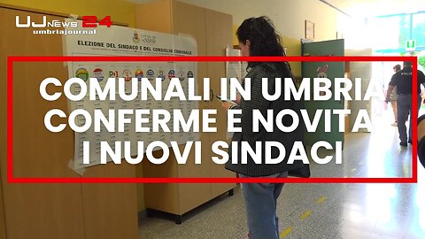 Comunali in Umbria: conferme e novità ad Assisi, Amelia e Monte Santa Maria Tiberina