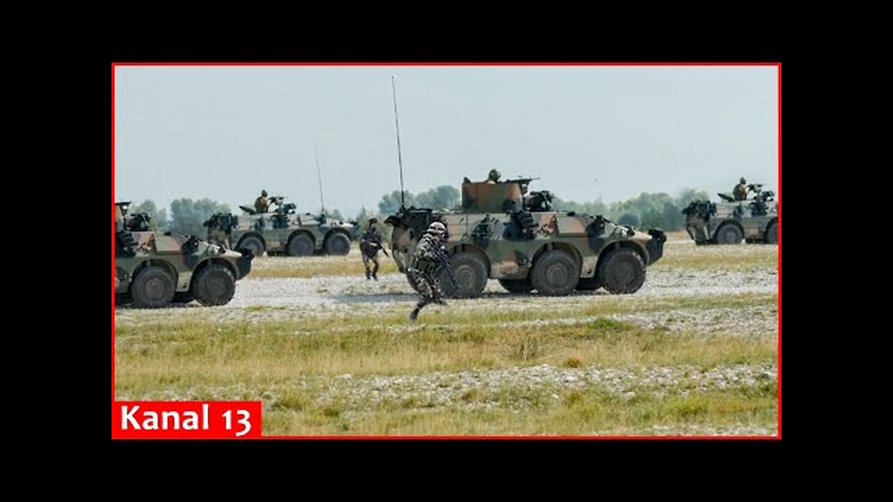 Italian Puma armored personnel carriers enter frontline combat against Russians for the first time