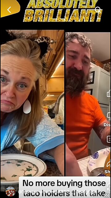 Use Your Fork to Hold Taco Shell Hack!