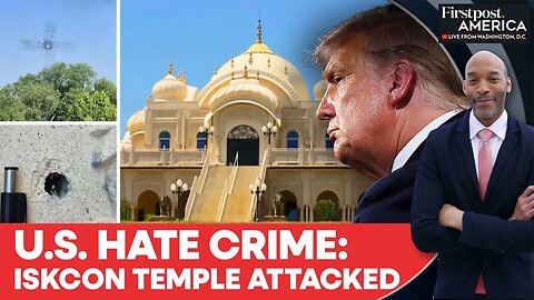 US: ISKCON Hindu Temple Attacked in Utah, India Reacts To "Hate Crime" | Firstpost America | N18G