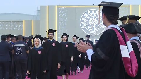 American University of Iraq in Baghdad celebrates the graduation of its first cohort of students