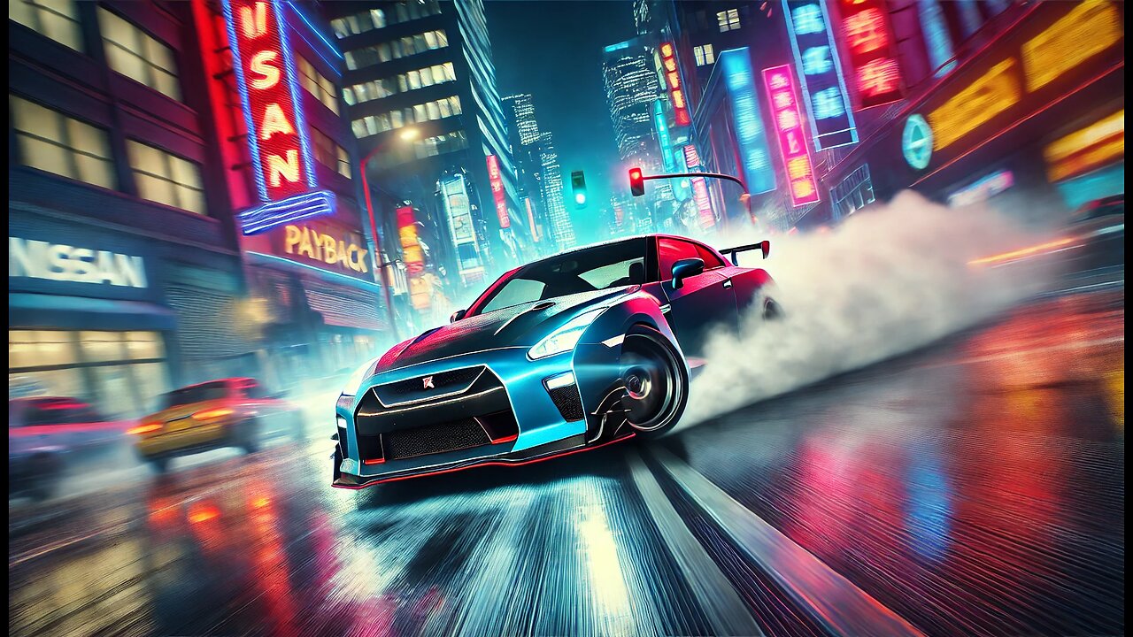 Sliding through the streets with the Nissan GT-R R35 in NFS Payback! 🏁🔥💨