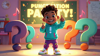 Punctuation Party! | Fun Kids Song About Periods, Commas & Question Marks