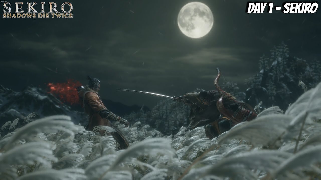 Sekiro's First Dance with Death - Sekiro Shadow Die Twice _ Day 1