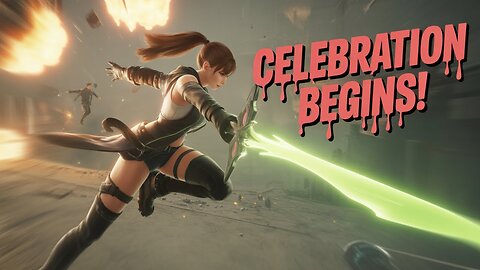 100 FOLLOWERS CELEBRATION - UNLEASHING EPIC STELLAR BLADE COSPLAY! (Edited Replay)