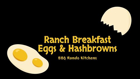 Ranch Eggs Over Hashbrowns for Brunch