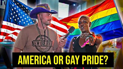 Protestors Choose Gay Pride over America?