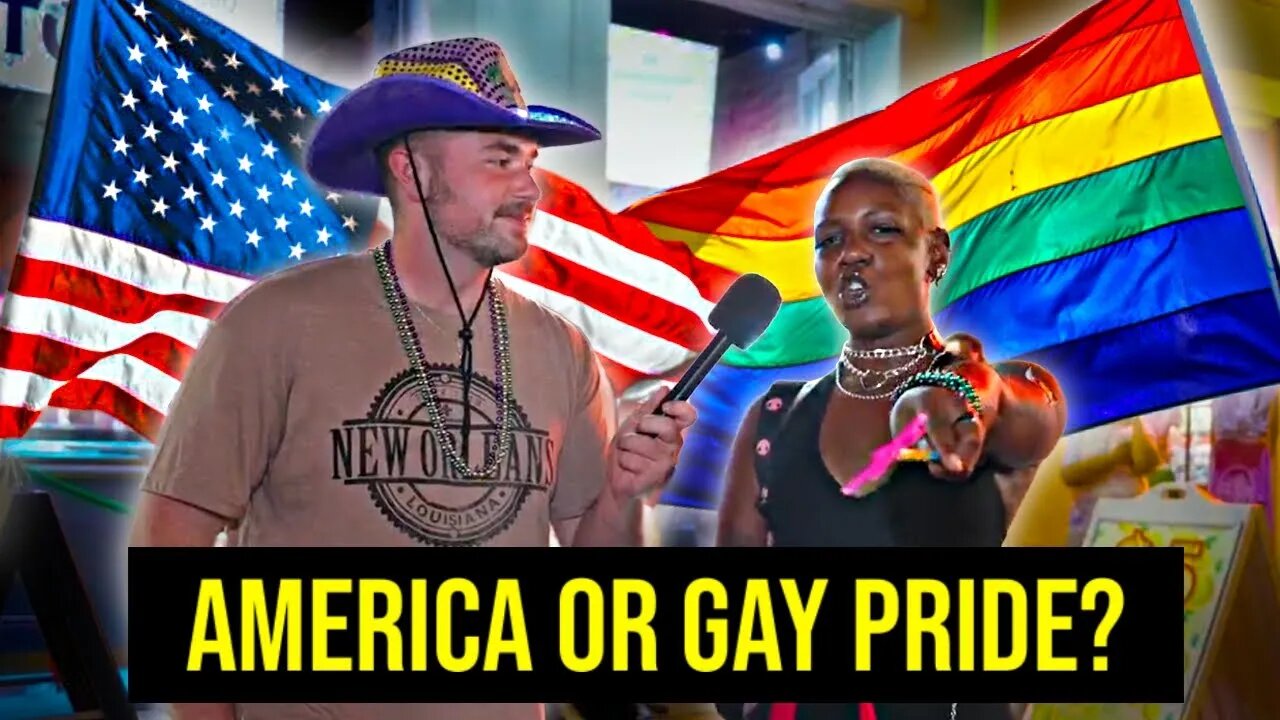 Protestors Choose Gay Pride over America?
