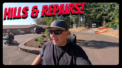VLOG 757: hills n backrests & stuff!