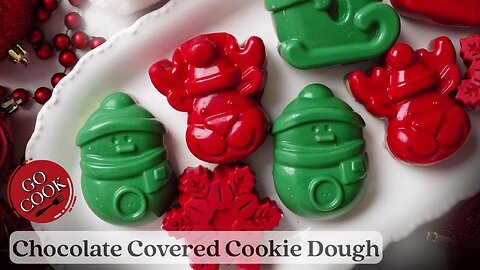 🎄Chocolate Covered Edible Cookie Dough | The Ultimate Christmas Treat!