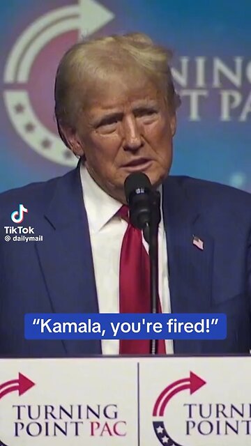 Trump tells Kamala to get out of office