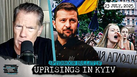Uprisings In Kyiv as Zelensky's Government Enters Crisis Mode & Beijing Bans Americans From Leaving