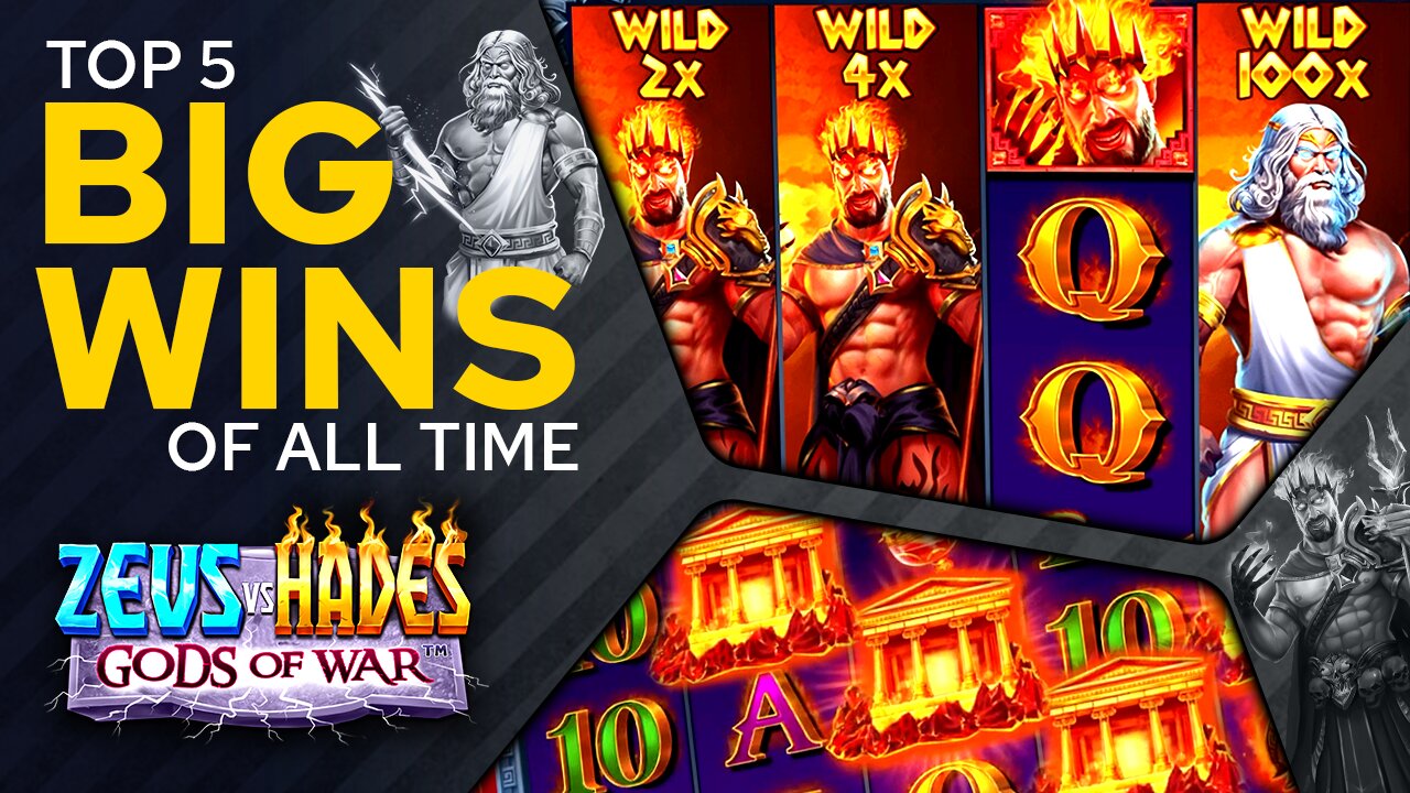 Zeus vs Hades: Gods of War - Top 5 Biggest Wins