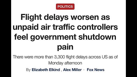 US AIRPORTS BEGIN SHUTTING DOWN - HAPPY HALLOWEEN