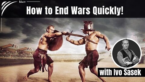 Ivo Sasek outlines a way out of the insane arms race | kla.tv/38403