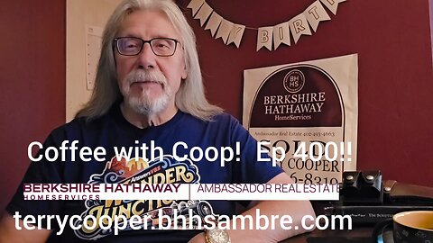 Coffee with Coop! Ep 400!!