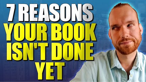 Reasons Your Book Isn't Done Yet ft. Celebrity Ghostwriter and Persuasive Writing Coach Joshua Lisec