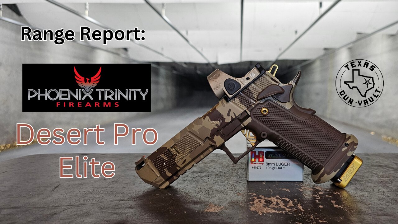 Range Report: Phoenix Trinity - Desert Pro Elite - (Limited Edition 2011 "Style" Pistol)