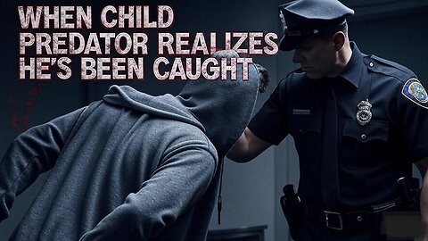 When Child Predator Realizes He's Been Caught | Christopher Milburn Case