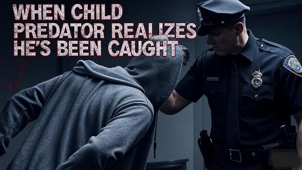 When Child Predator Realizes He's Been Caught | Christopher Milburn Case