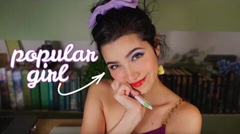 ASMR Popular Girl at The Back of the Class