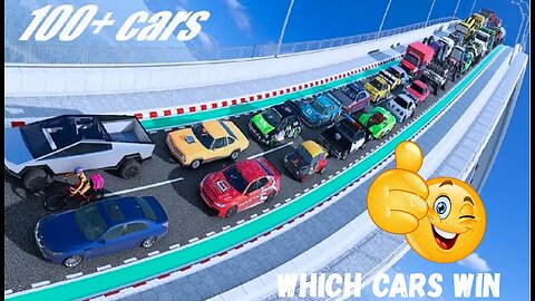 Most Epic Car Long Jump Challenge | BeamNG Drive Realistic Crashes