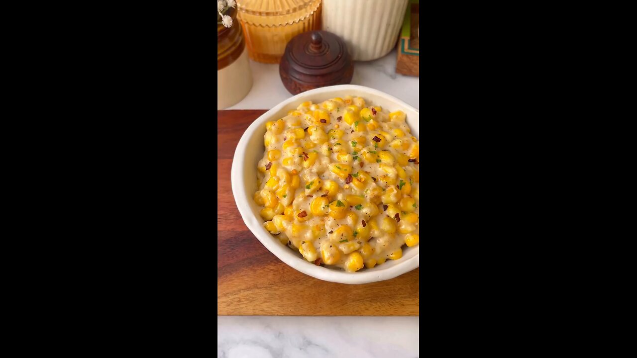 Cheese sweet corn