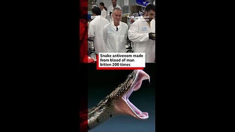 A man has been injecting himself with snake venom for 20 years.