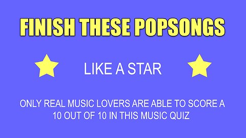 10 famous songs, 10 unfinished titles