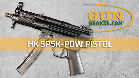 MP5 DNA, Civilian Ready: Meet the HK SP5K-PDW | GunBroker