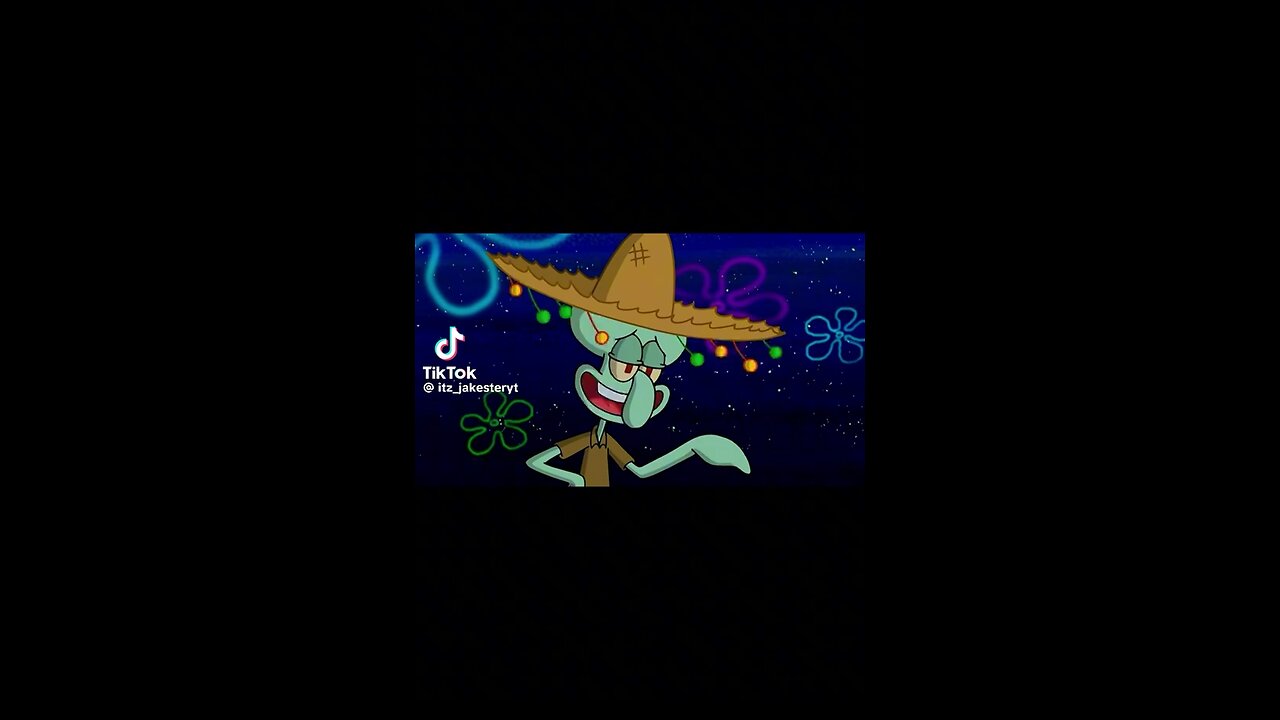 Squidward attack by a sea