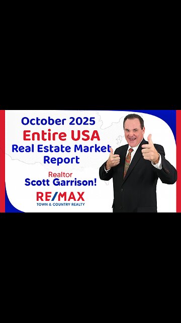 National Housing Report October 2025 | Realtor Scott Garrison