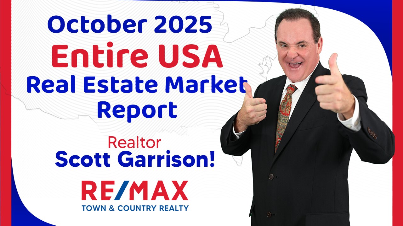 National Housing Report October 2025 | Realtor Scott Garrison