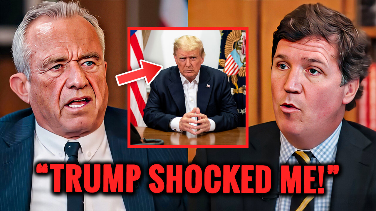 Tucker STUNNED After RFK Jr ADMITS Trump Isn’t Who He Thought