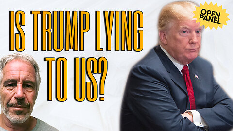 The SpeakeaZy Show | Open Panel | Is Trump Lying To Us?