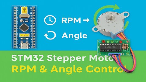 Master Stepper Motors on STM32 | Full Guide with Code