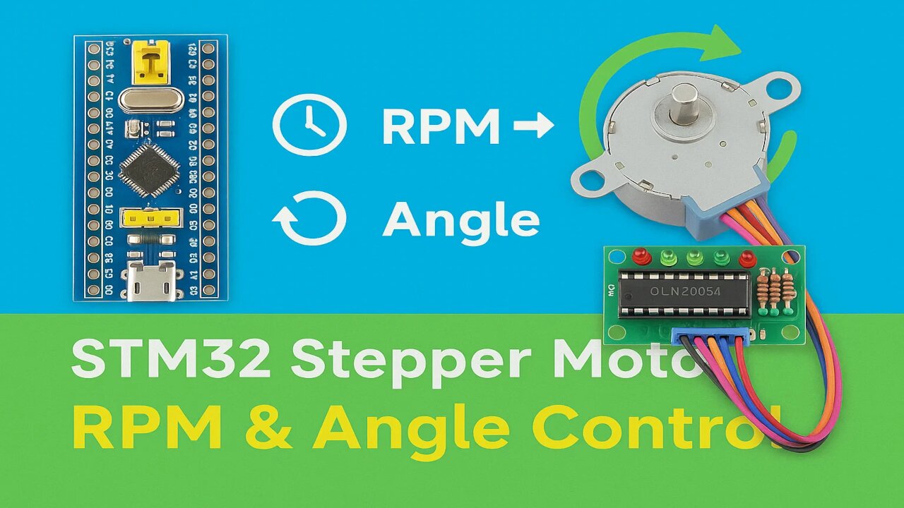 Master Stepper Motors on STM32 | Full Guide with Code