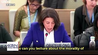 Arab Gaza Hypocrisy Called Out at UN