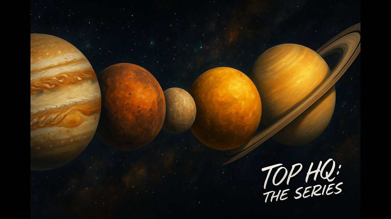 Planetary Marathon | Jupiter • Mars • Pluto • Venus • Saturn – Five Worlds, One Epic Journey