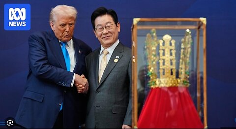 Trump Receives Golden Crown in South Korea as Alliance Enters ‘Golden Age’