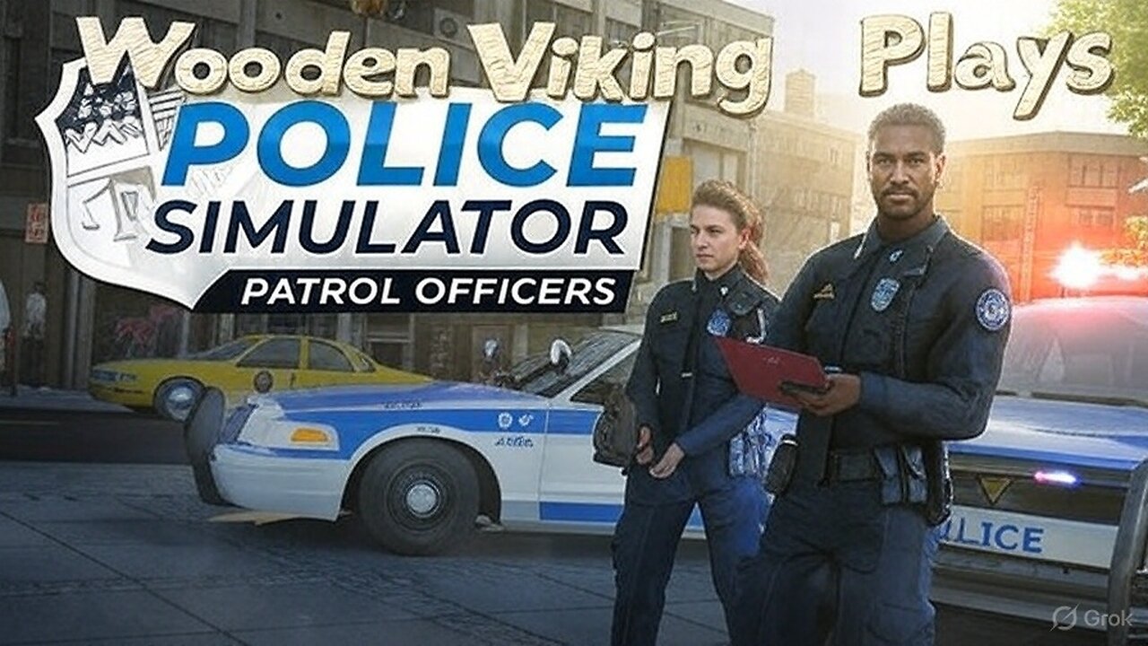 Wooden Viking Plays Police Simulator