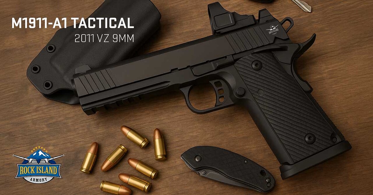 Rock Island M1911-A1 Tactical 2011 VZ 9mm